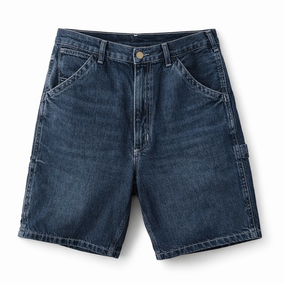 Ralph Lauren Other - Polo Ralph Lauren Denim Carpenter Shorts Sz 33 Dark Wash Utility Workwear
